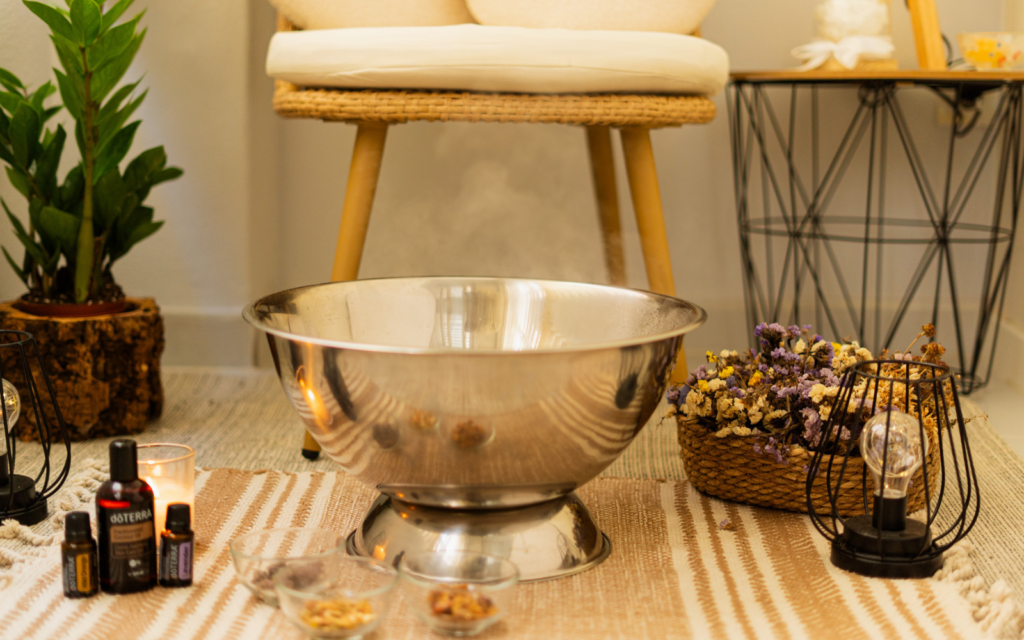 Preparação para Ritual Reflexologia Podal